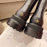 Boot Sandro họa tiết mũi