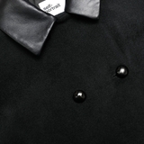 Áo dạ SELF PORTRAIT cổ da