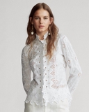 Sơ mi RALPH LAUREN cổ bèo dập lỗ