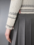 Cardigan THOM BROWNE thổ cẩm 2 màu