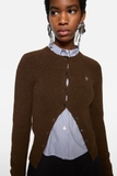 Cardigan ACNE STUDIO logo ngực 2 màu