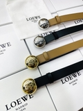 Belt LOEWE mặt logo tròn