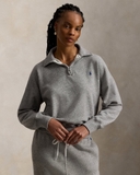 Polo nỉ RALPH LAUREN khóa cổ