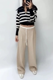 Quần Zara xuông cạp trắng