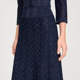 Chân váy SANDRO navy bling