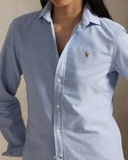 Sơ mi oxford RALPH LAUREN logo ngựa màu