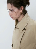 trendcoat MASSIMO DUTTI khaki 2024