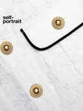 Áo SELF PORTRAIT ren cổ đen