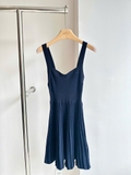 Váy 2 dây SANDRO navy ngắn