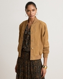 Áo khoác RALPH LAUREN nâu da lộn