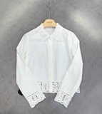 Sơ mi ZARA cổ ren