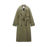 Trendcoat Zara vạt ngực 2 màu