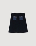Chân váy SANDRO navy (có set)