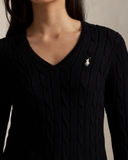 Áo len RALPH LAUREN cổ V dài tay 3 màu