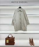 Trendcoat Zara 2 túi trước