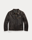 Áo khoác da thật RALPH LAUREN