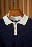 Áo polo BRIONI cổ cải màu