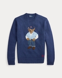 Áo len RALPH LAUREN xanh gấu áo khoác jean