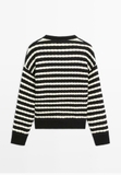 Cardigan MASSIMO DUTTI kẻ