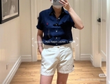 Sơ mi RALPH LAUREN cộc tay linen 3 màu