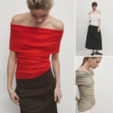 Áo thun MASSIMO DUTI trễ vai