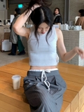 Quần Zara xuông cạp trắng