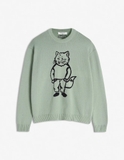 Áo len MAISON KITSUNE cáo trơn 2 màu