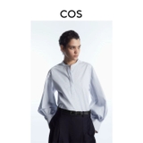 Áo sơ mi COS kẻ cổ tròn