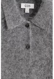 Áo polo len COS 2 màu tay lỡ