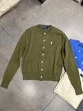 Cardigan RALPH LAUREN trơn len mỏng 6 màu