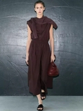 Váy MASSIMO DUTTI nâu chun eo