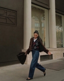 Áo lông SANDRO nâu