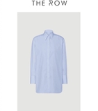 Sơ mi THE ROW xanh