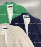 Blazer linen Zara 3 màu