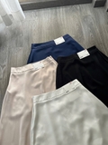Chân váy UNIQLO lụa satin
