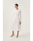 Váy AJE xếp ly kèm belt