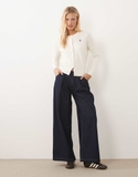 Cardigan RALPH LAUREN trơn len mỏng 6 màu