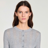 Cardigan SANDRO tàn hàng khuy