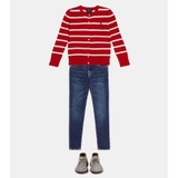 Cardigan RALPH LAUREN kẻ ngang 3 màu