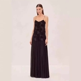 Váy ALEXIS 2 dây hoa nổi