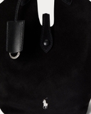 Túi giỏ RALPH LAUREN da lộn