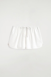 Quần short COS trắng kẻ ( có set )