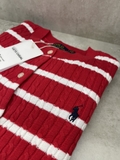 Cardigan RALPH LAUREN kẻ ngang 3 màu