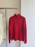 Áo len RALPH LAUREN halfzip cashmere 6 màu