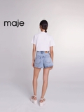 Tshirt Maje cổ đá