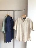 Sơ mi RALPH LAUREN cộc tay linen 3 màu