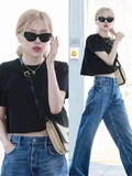 Quần Jean Zimmer Man ống vẩy kèm belt