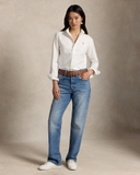 Sơ mi oxford RALPH LAUREN logo ngựa màu