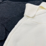 Áo len COS cổ lọ trơn 3 màu dáng loose