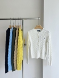Cardigan RALPH LAUREN vặn thừng
